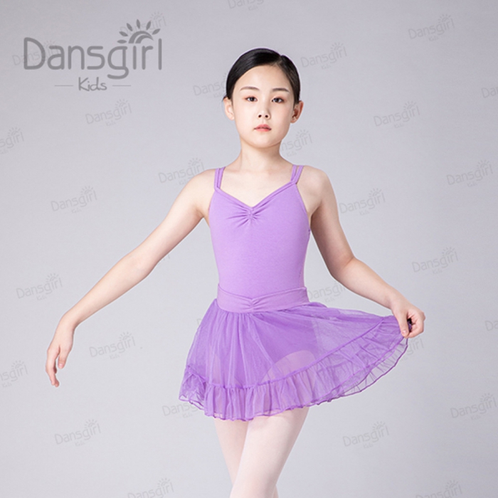 丹诗戈舞蹈裙芭蕾舞表演裙 GG03009儿童纱网飞边裙